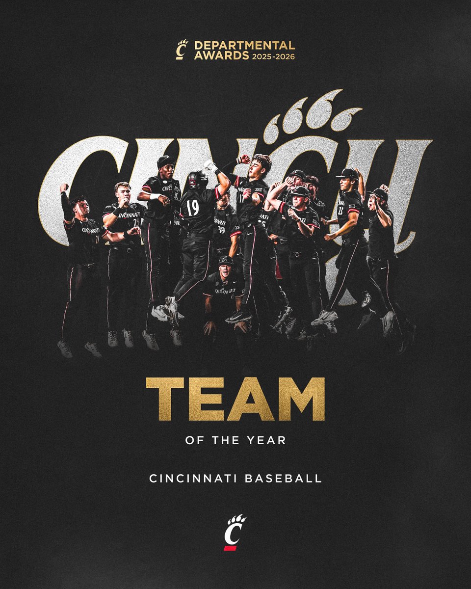 GoBEARCATS's tweet photo. Our 2025-26 Team of the Year: @GoBearcatsBASE.

📝: https://t.co/tG9yjvc5We https://t.co/0DuxDK70uX