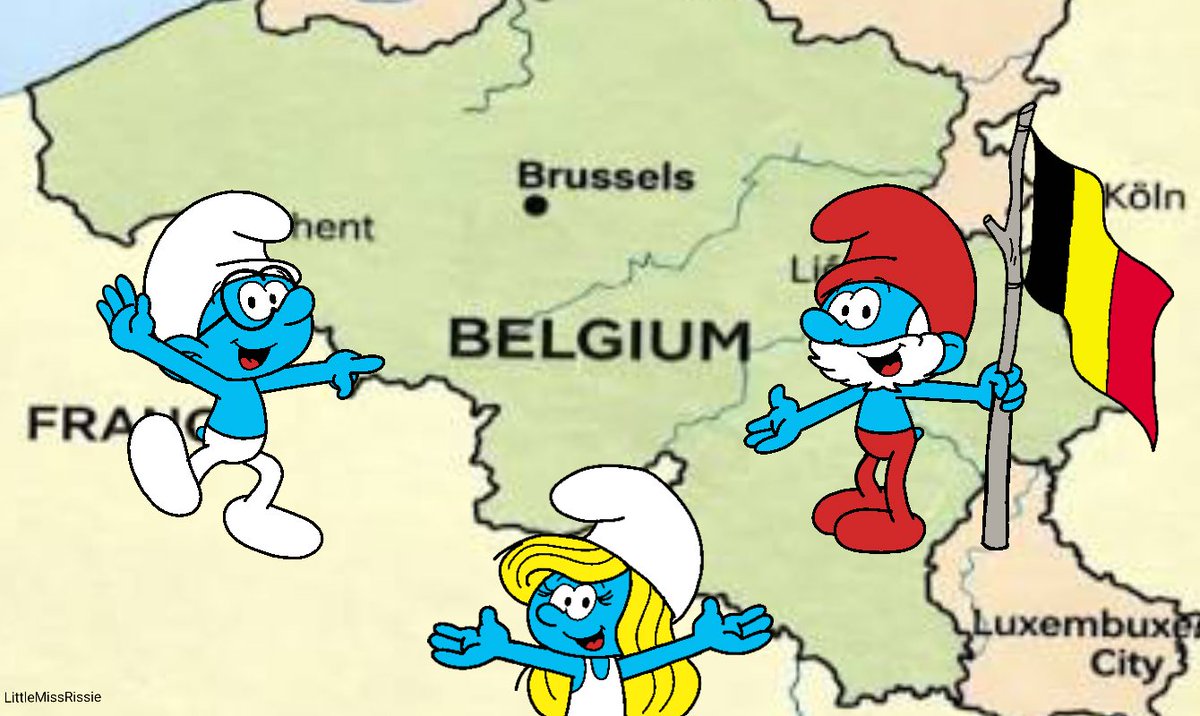 RissieSmurf's tweet photo. Happy Belgium Independence Day.
#smurfs #smurfsfanart #peyo #brainysmurf #smurfette #papasmurf #belgiumindependenceday https://t.co/CBj5j6WZwd