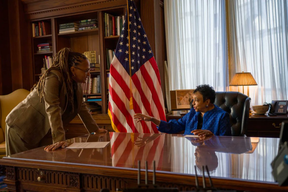 Variety's tweet photo. Ava DuVernay’s documentary “14th” will premiere as the closing night film at the New York Film Festival on Oct. 9.

A follow-up to her Oscar-nominated “13th,” the doc will argue that the 14th Amendment’s guarantees of birthright citizenship, due process and equal protection under the law are now under systematic attack.

https://t.co/puWy5IAGXO