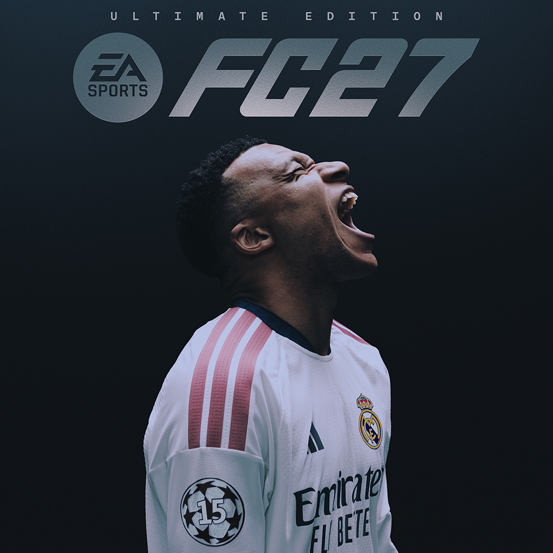 easportsfces's tweet photo. 🔙 De vuelta en nuestra portada. Listo para la acción.

@KMbappe, imagen de #FC27. 

👀 Descubre todo lo que necesitas saber del nuevo juevo a partir del 23 de julio. 

📺 https://t.co/lmZU99EUq0 https://t.co/gFj69GqBx7