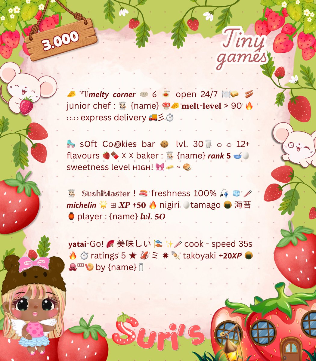 suribeille's tweet photo. Ready bio https://t.co/EOcWs7MWZY