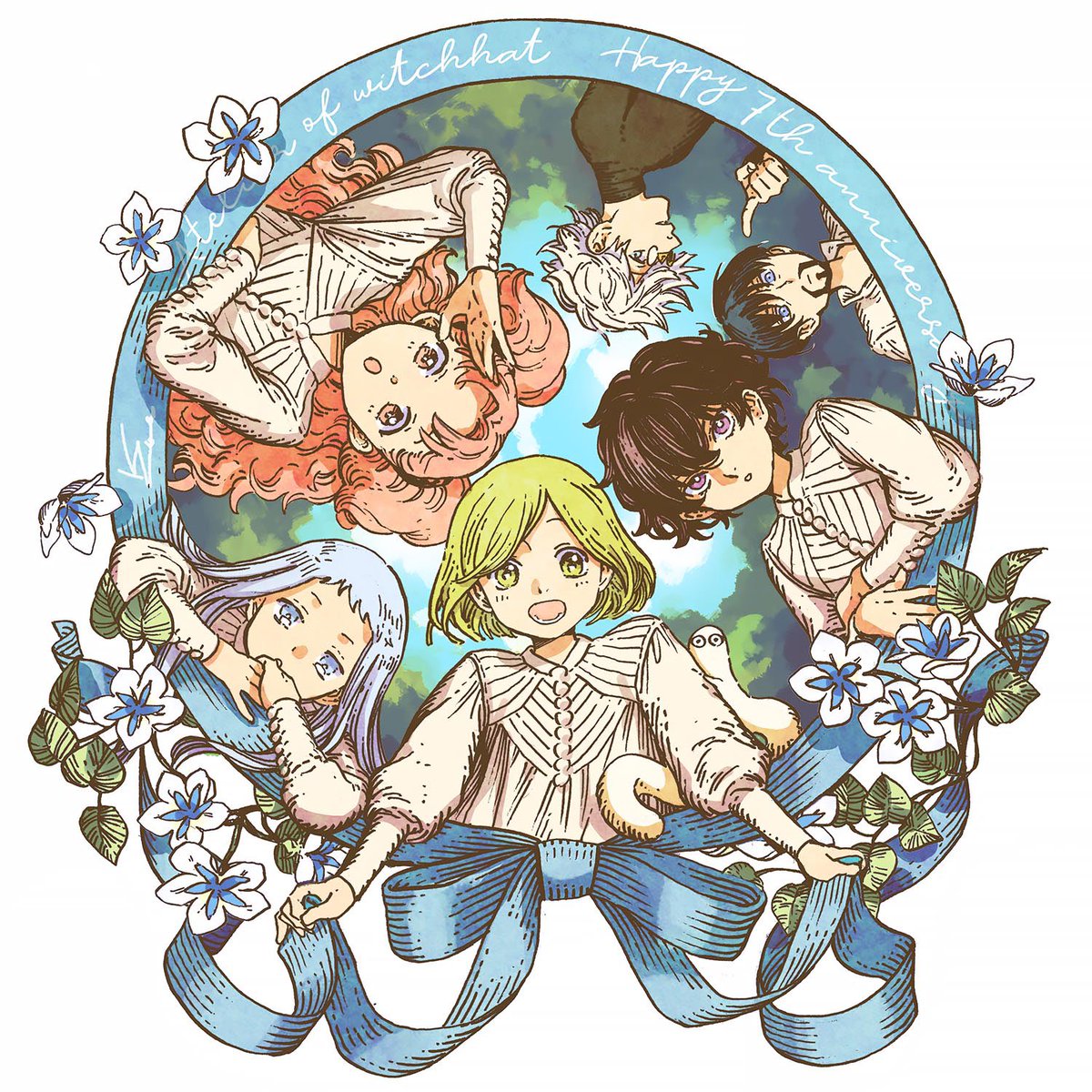 WitchHatUpdates's tweet photo. Witch Hat Atelier anniversary art by Shirahama over the years ✨

Happy 10th Anniversary to Witch Hat Atelier, what a huge achievement! 🥹🥹 Let’s keep supporting Witch Hat Atelier together for many more years 🫶🏻 https://t.co/SrMgiToMTz