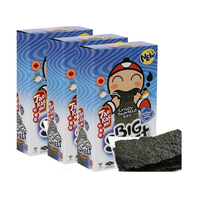 MacVita23952's tweet photo. Just opened this crispy seaweed snack! Salty, fresh, and perfect for munching while watching shows—grab a pack if you haven’t tried yet https://t.co/yMOqXda63B