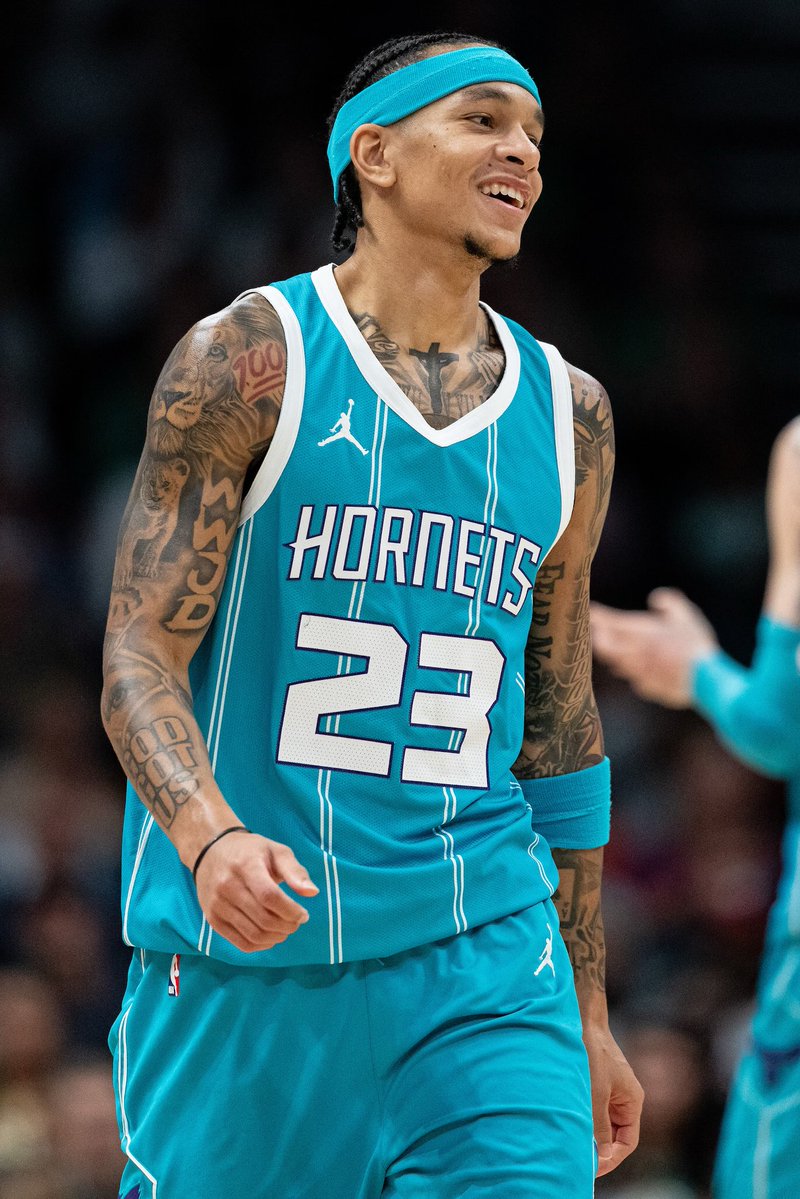WillEudyNBA's tweet photo. "Tre Mann is just one of the best human beings you could meet … He's an extremely humble guy. Loves his family, just really treats people with care.” 

- Hornets assistant video coordinator John Bowen https://t.co/EEXaWQhEHG