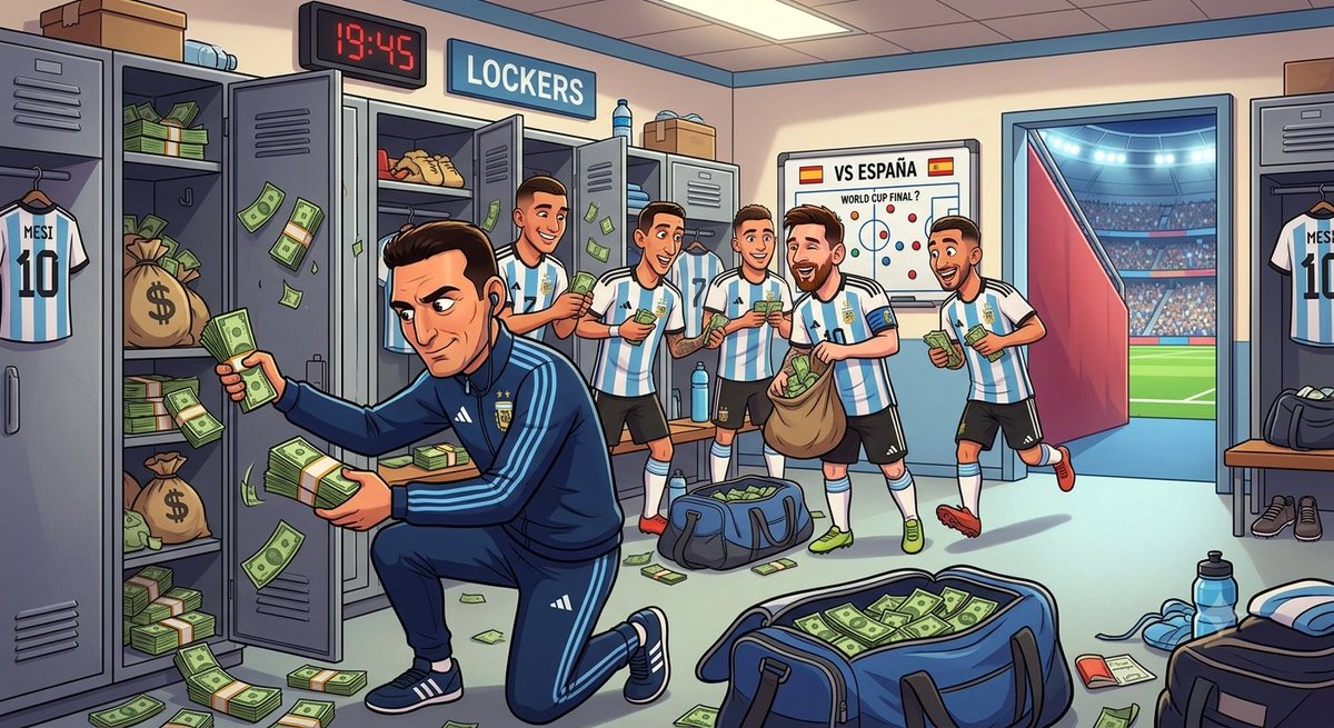 MarrokBros's tweet photo. @ResistenciaNac_ Que huevos, si hubieran tendio huevo Scaloni paraba al equipo que todos os argentinos pensabamos y los jugadores jugaban para adelante, los jugadores son unos hijos de mil puta desde Messi hasta los defensores, menos el Dibu que se ve que tuvo dignidad. https://t.co/AofMRw2K57