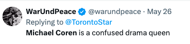 michaelcoren's tweet photo. How dare you?! That's Rev Confused Drama Queen. God bless. https://t.co/0RLz6wriEO
