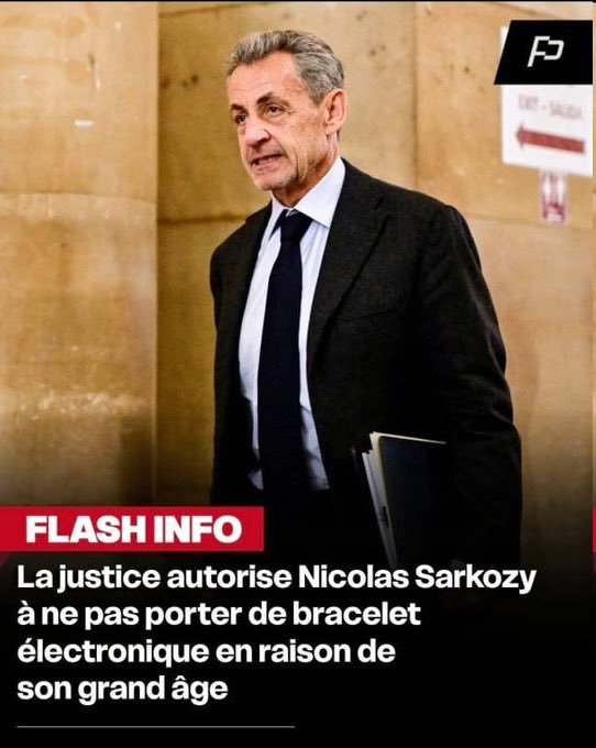 carrionmanuel1's tweet photo. Dans quelle case mettre Sarkozy ? Ni détenu et sans bracelet désormais….
En avril 2025, il y avait 3 292 personnes détenues de plus de 60 ans, dont :
- 730 entre 70 et 80 ans
- 105 de plus de 80 ans https://t.co/IC3ZOi5G1j