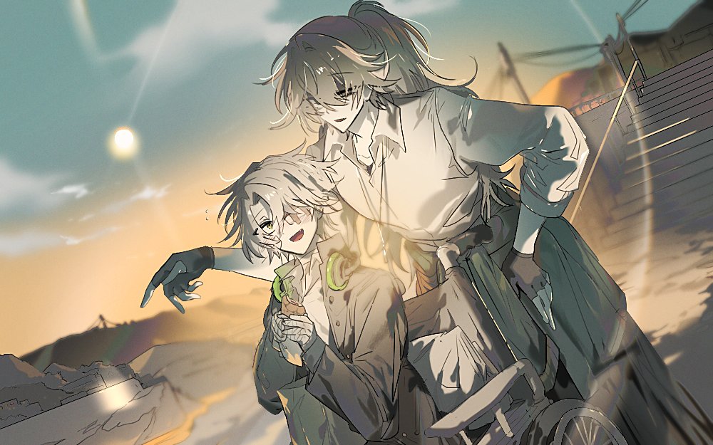 So6oru2's tweet photo. アートトレードでHO西とつぐもを描いていただきました。。。 最高⋯ こちらはネタバレありです >
贖イ げんみ❌️ https://t.co/hTRjm3YATQ https://t.co/xfzHFW8h21