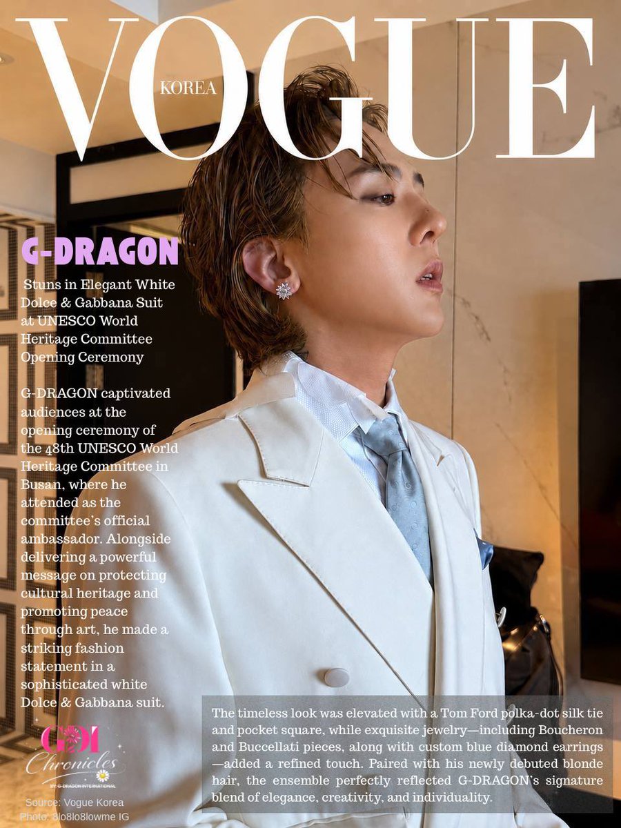 📰 𝐆𝐃𝐈 𝐂𝐇𝐑𝐎𝐍𝐈𝐂𝐋𝐄𝐒 I G-DRAGON made a powerful