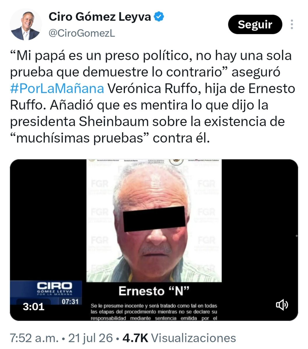 FreddyOliviery's tweet photo. "No hay pruebas" dice la hija del que le encontraron 15 millones de litros de combustible.

Más cínicos no pueden ser. Estaban tan acostumbrados a la impunidad con Norma Piña y sus otros secuaces que ahora se sienten "presos políticos", son unos miserabIes delincuentes https://t.co/tIW1LTdCiS