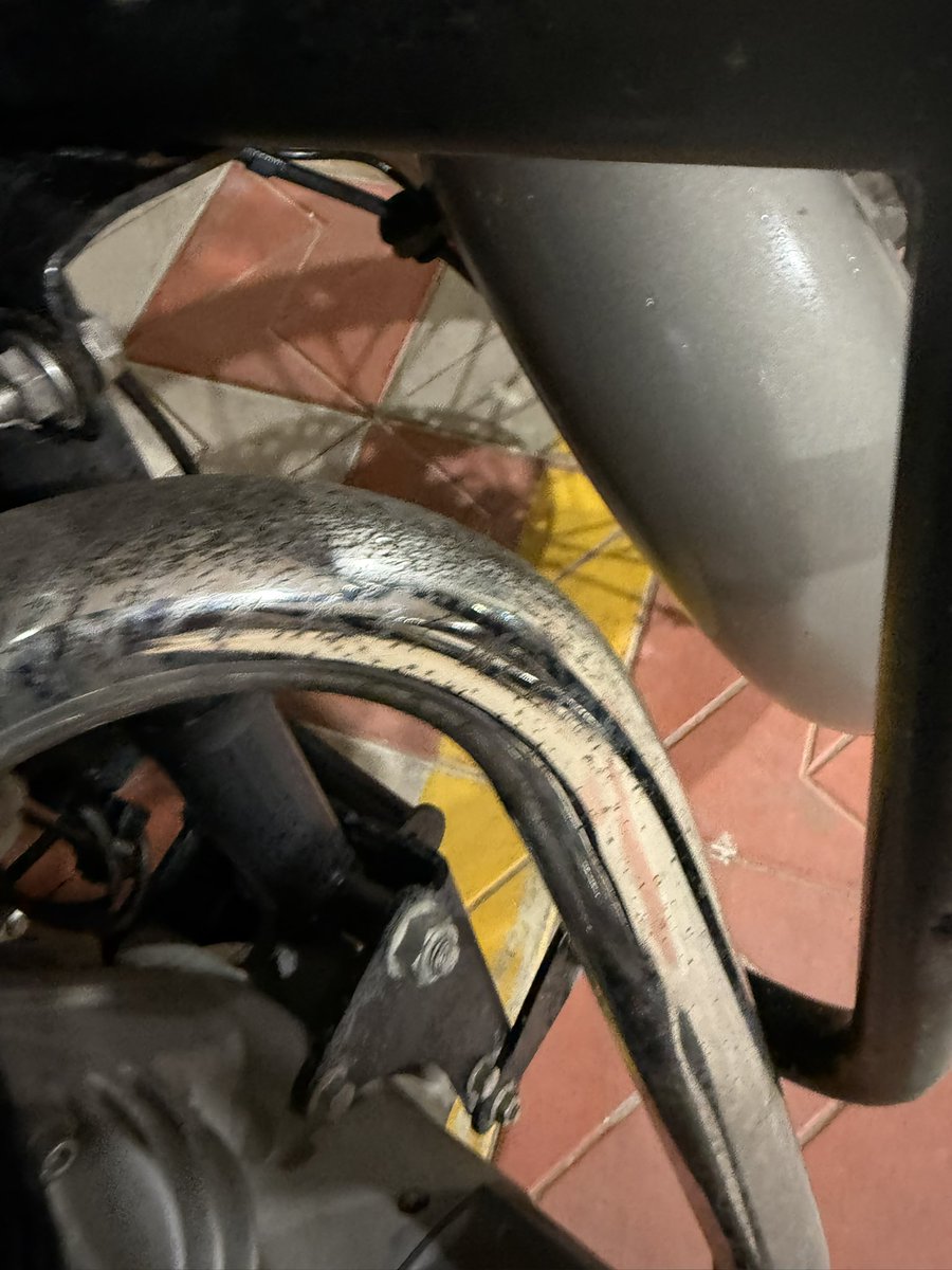 Khajaifi's tweet photo. ⁠@royalenfield and @sidlal Paid for service and AMC at Headway Motors Kukatpally, they tried to scam my AMC, billed me for ceramic wax they didn't do, and handed back a dead bike. 7 years a customer, worst experience ever. https://t.co/LXoPO8w3RY