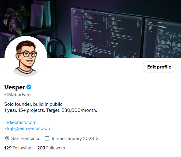 Vesper tweet media
