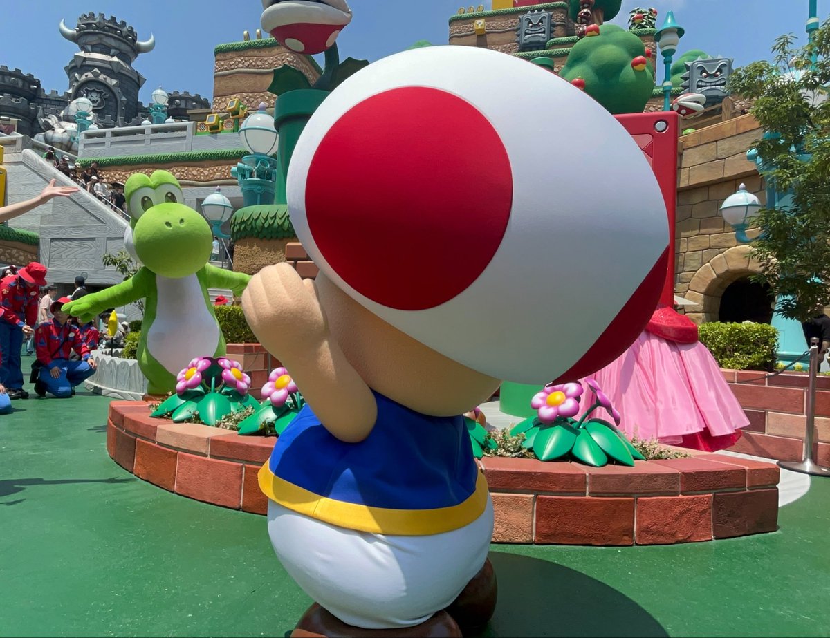 キノピオ登場ぅ🍄 #USJファン