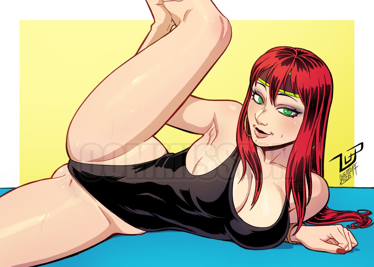 lucaspflp's tweet photo. Mary Jane cosplaying as Deanne Berry 
Commission for Deviantart user
"Focus on stretching before exercising, Peter." 🙂 https://t.co/TLPtdwUTH2