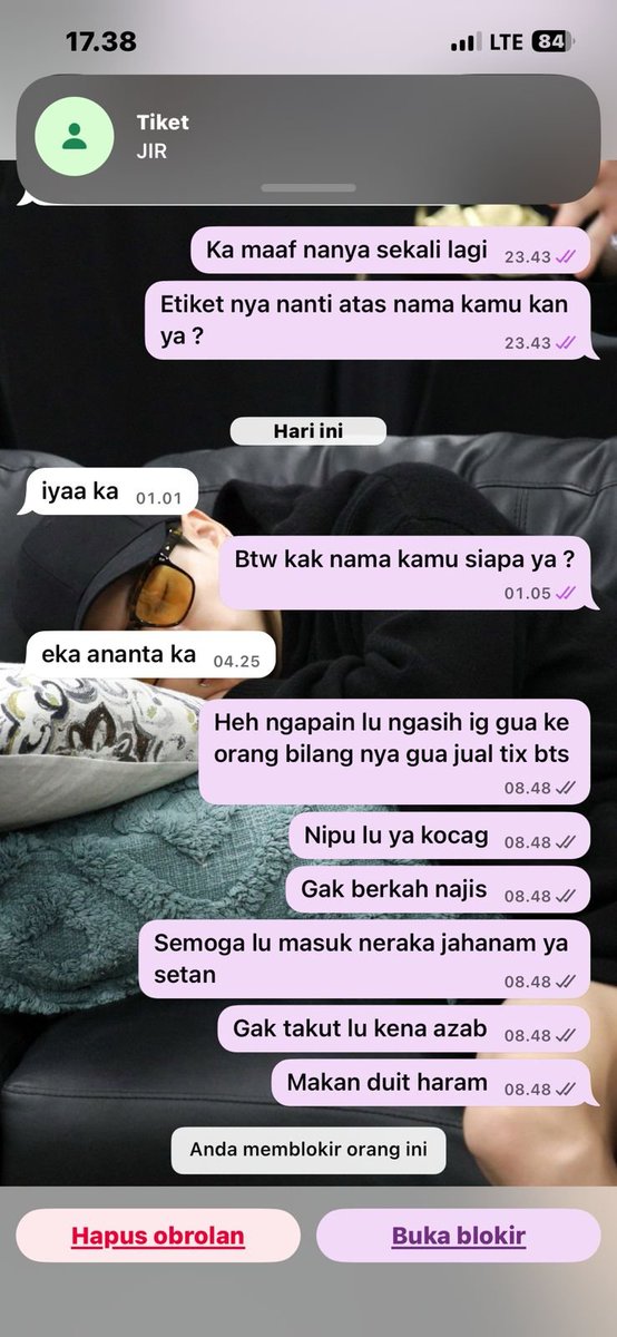 kuwetarr's tweet photo. @bicantropss tambahan bukti guys dan sosmednya penipu https://t.co/SmQN1E6dsm