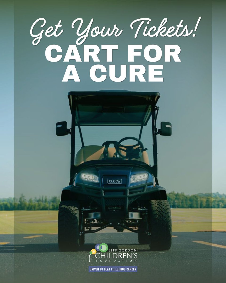 JeffGordon4Cure's tweet photo. Halfway through CART FOR A CURE! Still time to enter — $25 = 25   entries, through Aug 12. #cartforacure https://t.co/vhptKMDiJq https://t.co/50ixT59d3C