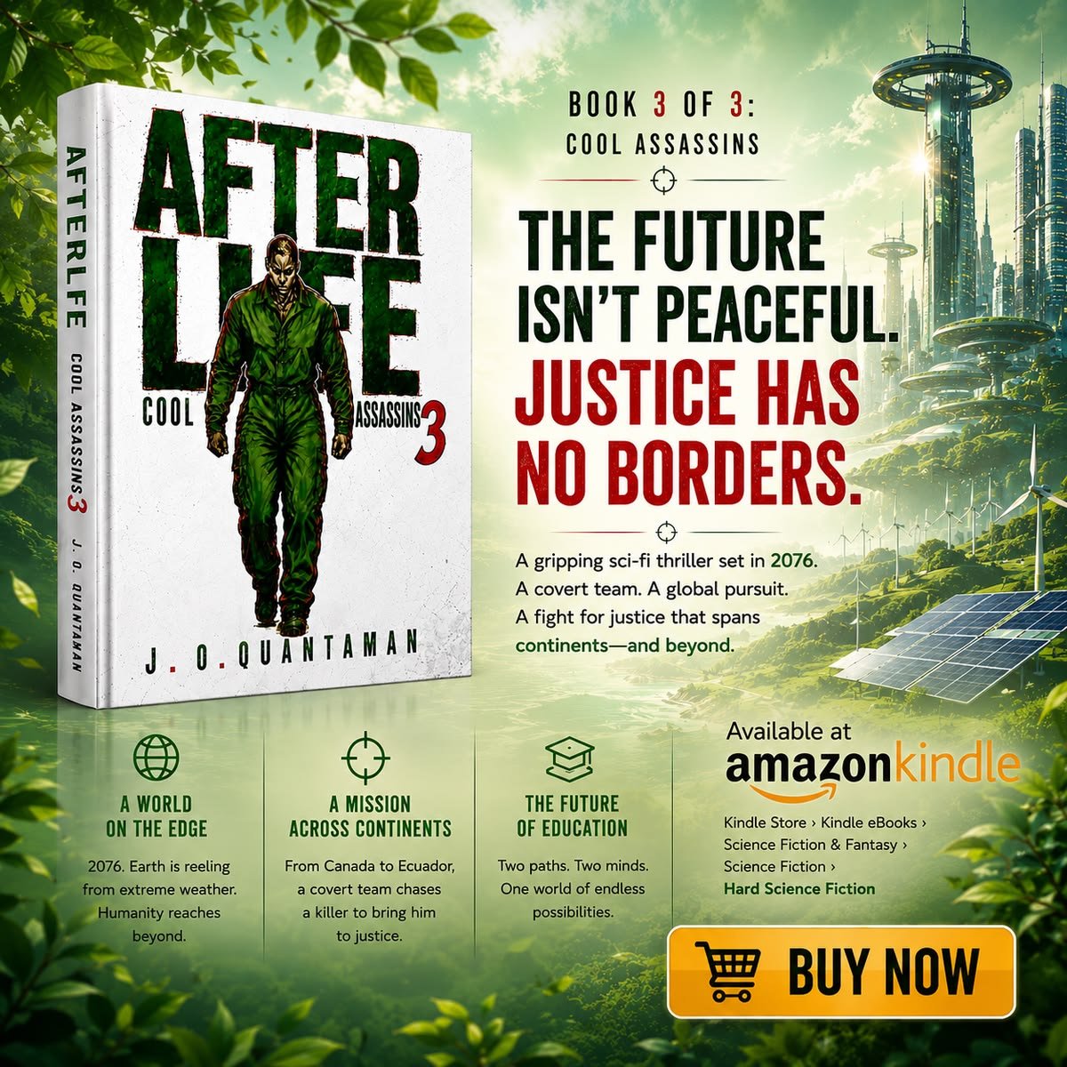 Authors__Glow's tweet photo. From orbital habitats to international crime syndicates, Afterlife: Cool Assassins 3 delivers an unforgettable ride. @JohnSpeikers https://t.co/5NeCM6Quyb #SpaceAdventure #HardScienceFiction #ScienceFiction #KindleStore https://t.co/haGQ2SAeCZ