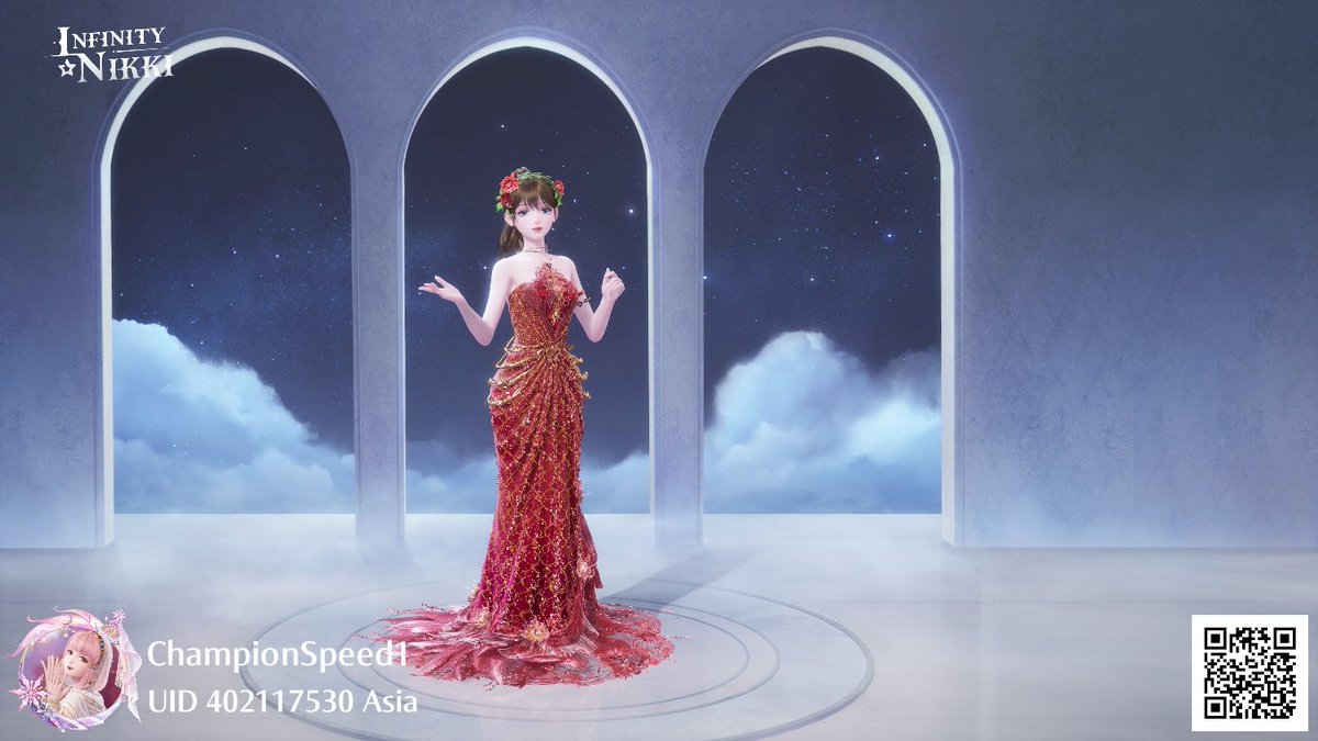 NaqiudeanMuham2's tweet photo. Melody dress code:
Code: 40SrzyuyI76#
#InfinityNikki #infinitynikkitwt
#barbie #InfinityNikkiBarbie
#BarbieAndTheDiamondCastle https://t.co/ilkQmvPmNu