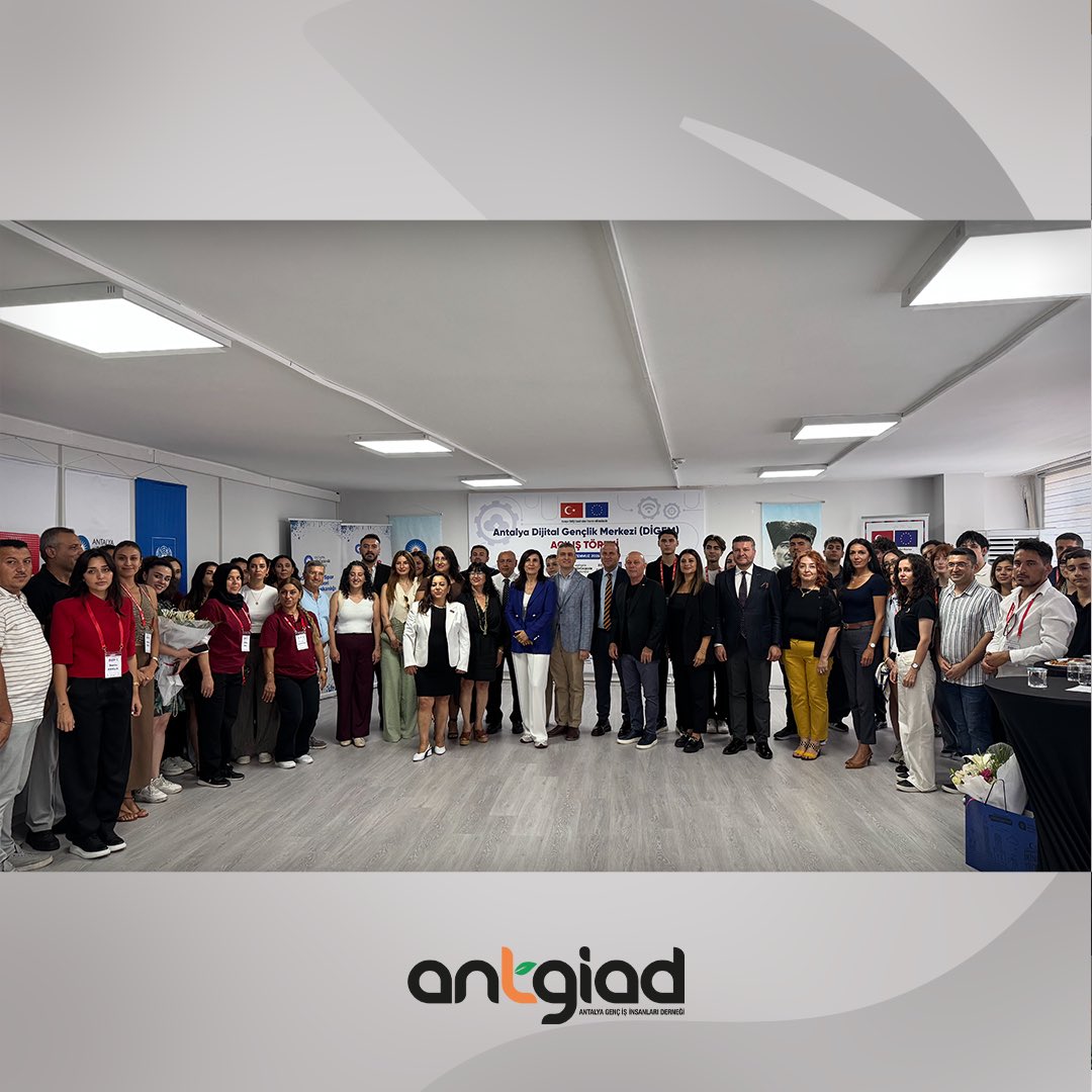 antgiad's tweet photo. ANTALYA BÜYÜKŞEHİR BELEDİYESİ DİJİTAL GENÇLİK MERKEZİ (DİGEM) AÇILIŞ TÖRENİ

ANTGİAD Yönetim Kurulu Başkanımız Ercan YAVAŞ, Antalya Büyükşehir Belediyesi ev sahipliğinde gerçekleştirilen DİGEM (Dijital Gençlik Merkezi) açılış programına katılım sağladı.
+++ https://t.co/EtSdedtYzl