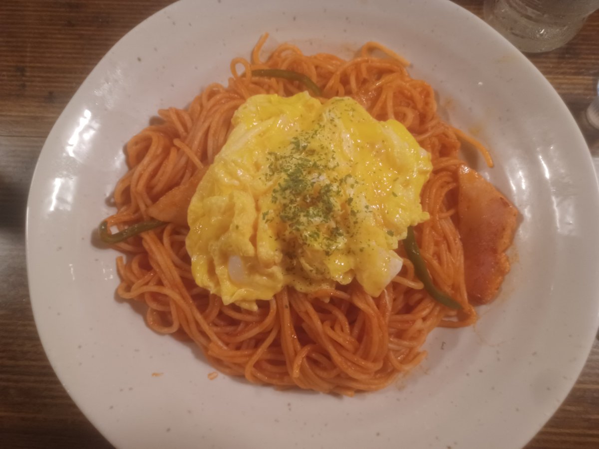 stans075's tweet photo. エーデルワイス@札幌駅

今日のお昼はチカホ沿い･敷島ビル地下に在る｢エーデルワイス｣さんにてエッグ･ド･ナポリとアイスコーヒーを頂きました｡
#エーデルワイス #ナポリタン https://t.co/9i2kjPDXux