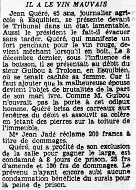 archiveenligne's tweet photo. Esquibien
Jean Quéré Tribunal correctionnel
Le Petit Breton 2 février 1936
Esquibien Jean Quéré Tribunal correctionnel Le Petit Breton 2 février 1936 - https://t.co/1RRNhd2gYr https://t.co/mx7ZkbzHIL