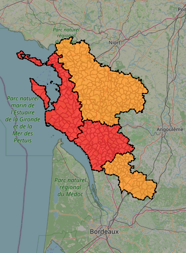 Image de Préfet de la Charente-Maritime - 🔥🌳#FeuxDeForet | 𝗩𝗜𝗚𝗜𝗟𝗔𝗡𝗖𝗘 𝗙𝗘𝗨𝗫 𝗗𝗘 𝗙𝗢𝗥𝗘̂𝗧 𝗘𝗡 𝗖𝗛𝗔𝗥𝗘𝗡𝗧𝗘-𝗠𝗔𝗥𝗜𝗧𝗜𝗠