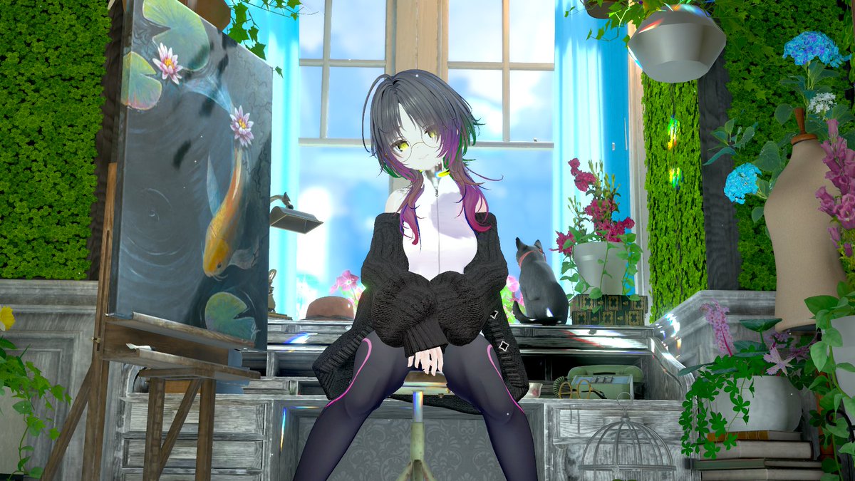 honobonodeizu's tweet photo. 今日もぶいちゃ #VRChat https://t.co/xRrFnvfeu0