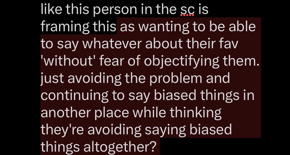 deathstranded's tweet photo. your fear of treating them wrong is never worth shunning those things. if you shun them entirely you can just as easily go down a path that harms those people. learn how to treat people better because your biases do show no matter what. https://t.co/2ENzixMpva