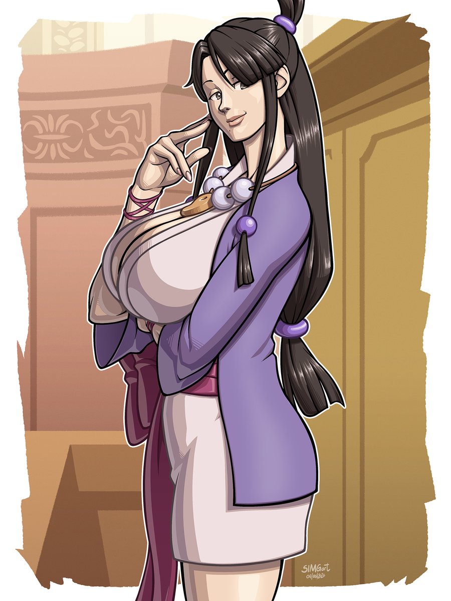 simgart's tweet photo. Mia Fey
#aceattorney #fanart https://t.co/7sxOr4Swfz
