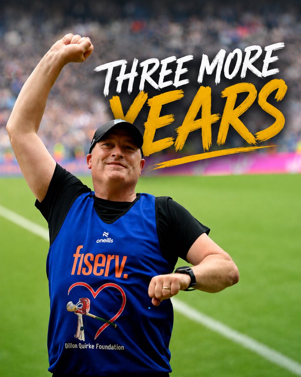 PremierviewPod's tweet photo. 💙💛 THREE MORE YEARS. 💙💛

Liam Cahill has been ratified as Tipperary senior hurling manager through 2029.

✅ Continuity.
✅ Stability.
✅ The right decision.

With James Woodlock expected to take charge of the Under-20s, Tipperary have a genuine player pathway from under-20 to senior.

One direction.
One vision.
One Goal.

#TippGAA #GAA #Hurling