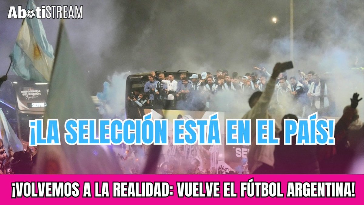 AbotinadasWeb's tweet photo. 📻 ¡ESTAMOS READY! 📲 🔥

Ya estamos al aire en #AbotiSTREAM 😜, con toda la información sobre #River, #Boca, #Independiente, #Racing y #SanLorenzo, por 👉🏽 https://t.co/43gZJsZOBI 👠⚽. https://t.co/NInwwrayUz