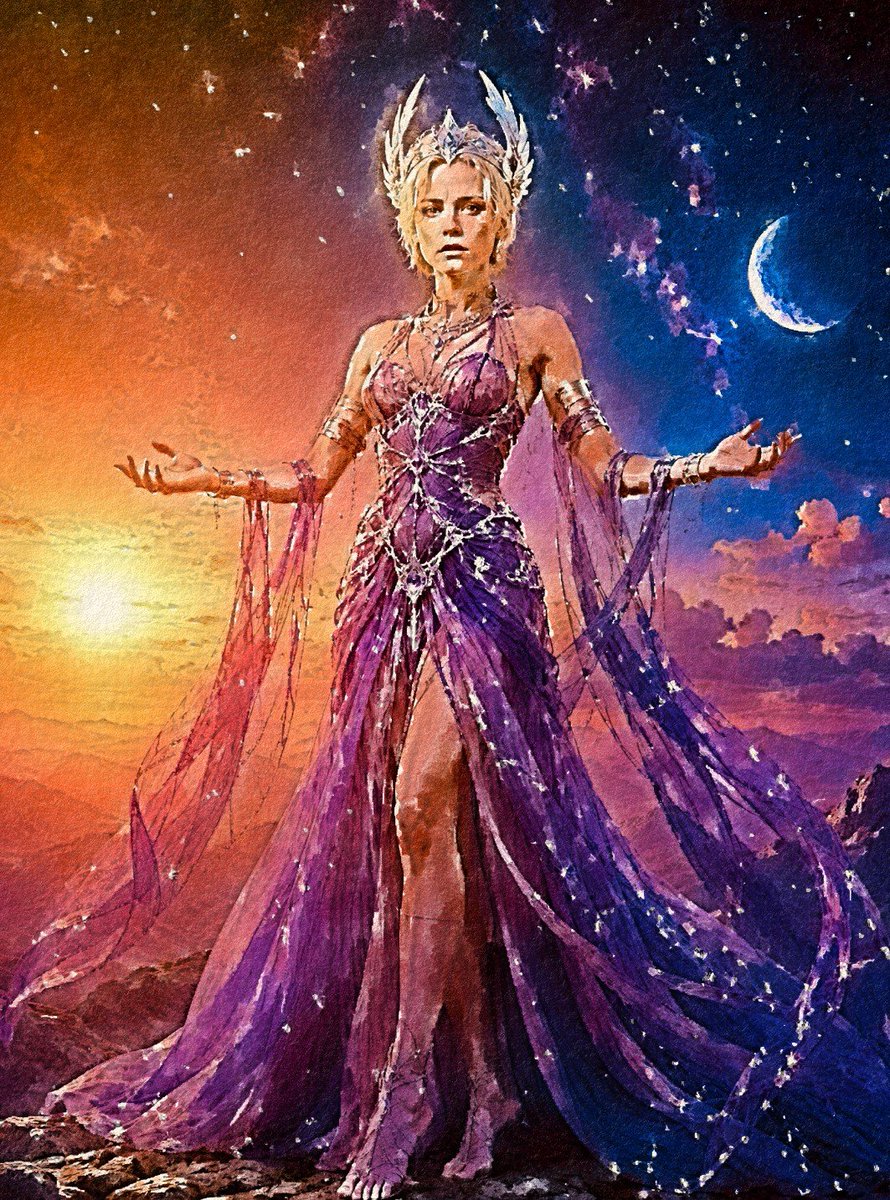 senalligaze's tweet photo. Brienne, the Goddess of twilight, of lost causes and the oppressed. If you offer your own blood at the Shining Pool of Tarth when the sun and moon meet, the warrior Goddess will grant you victory.

#brienneweek26 #asoiaf https://t.co/KATlVgbe9m