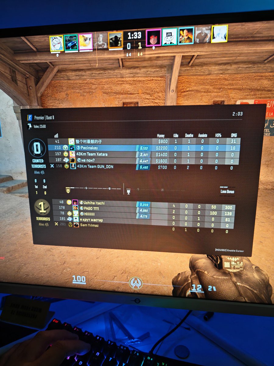 cs2bulletin's tweet photo. Players are now reporting long queue times and matchmade servers outside of their region.

📸u/Pecinskey https://t.co/MZaYtPQO62