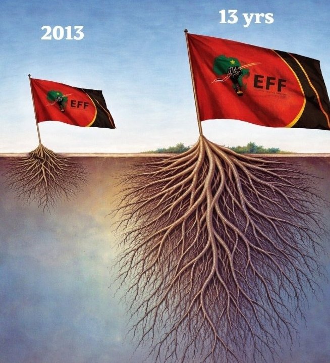 MapulaMokgosang's tweet photo. Ours is a generational mission✊🏾

#EFFTurns13
#EFFManifestoLaunch https://t.co/8h8ODvkbQT