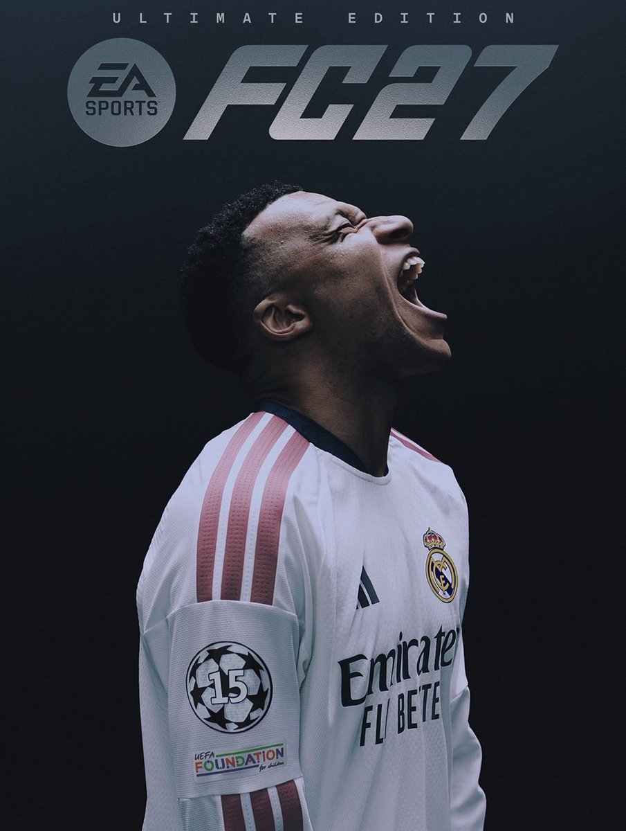 BoraOzcelikk's tweet photo. 🇫🇷 Kylian Mbappé, 4 yıl aranın ardından yeniden @EASPORTSFC  kapağına geri döndü. FC 27’nin kapak yıldızı resmen Mbappé! 

#FC27 https://t.co/s5Dp3ViWMf