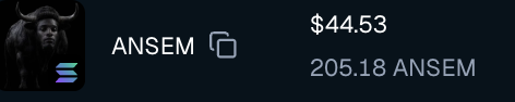 Ferrowec's tweet photo. Bought another $10 of $ANSEM this week.

Holders still steady around 130k, price holding pretty much the same. Slow and steady week.

Ansem hasn't pulled all the strings yet, I feel like. I can see him doing some crazy stuff later on. You really think he doesn't have big player friends in this space? And not only in this space...

Thesis hasn't changed.