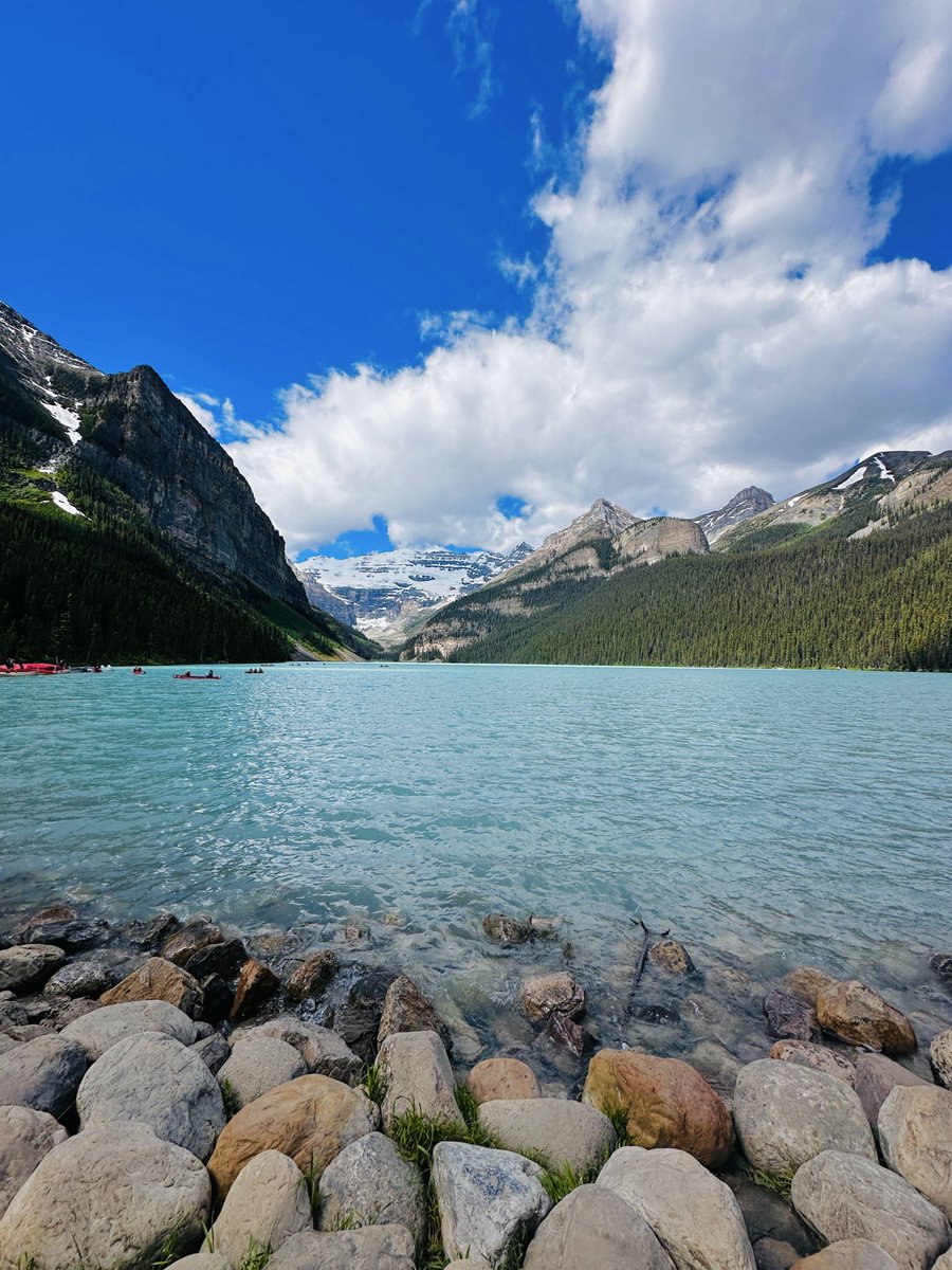 Hardeep___Kaur's tweet photo. All you need is Love and trip to Banff 😃❤️🌲
#Banff  #lakelouise #bluewater #photography https://t.co/SCUmds79Bo