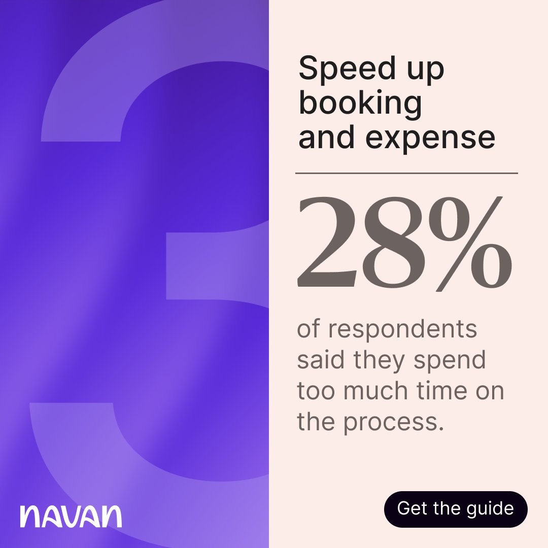 Navan's tweet photo. Amid rising travel costs, here are some surprisingly budget-friendly ways to save on your travel program.