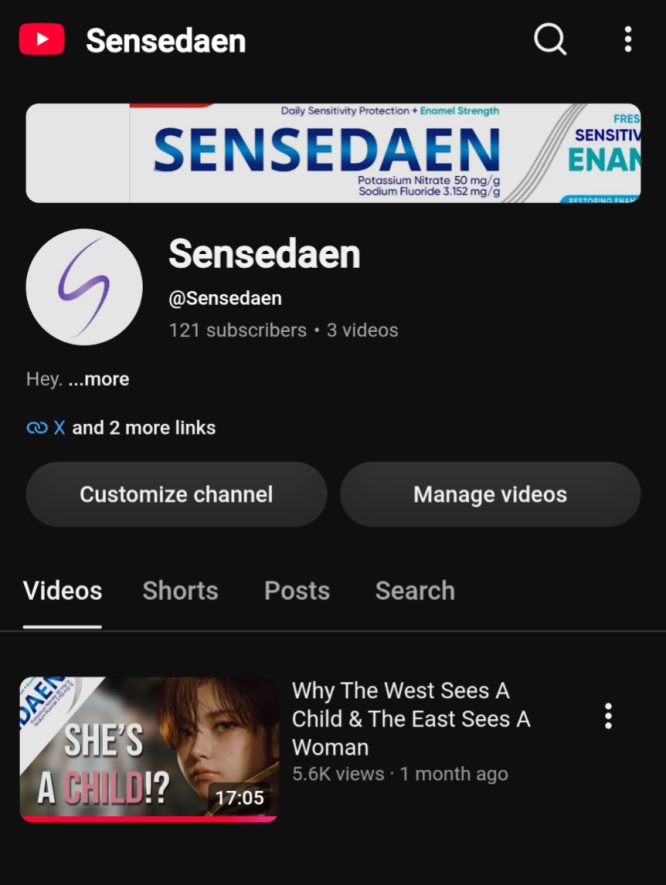 sensedaen's tweet photo. This is a very solid critique. This may be a one off but I truly believe that the success of my first video is just purely because of my title and thumbnail. 

https://t.co/B8OvllnXCb https://t.co/yJyqxsm5pI