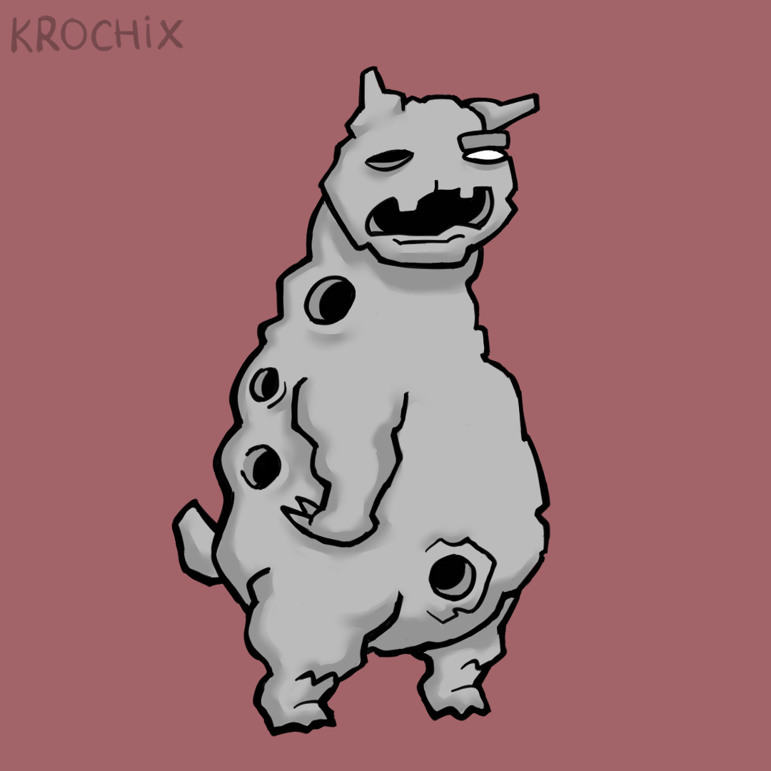 Krochixx's tweet photo. Kaijus but reversed #mewgenics https://t.co/9066TENQMQ
