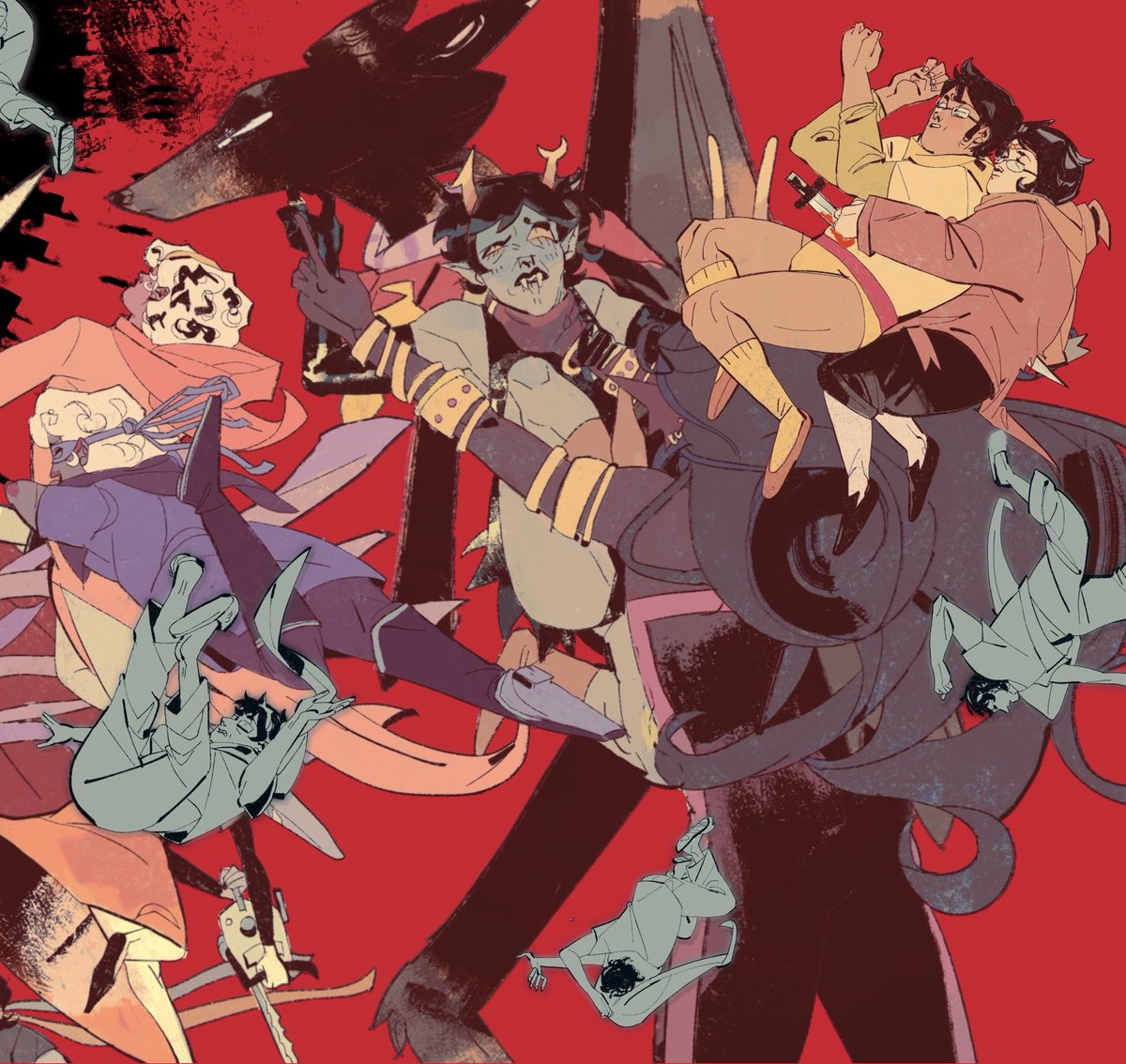 saintlyque's tweet photo. game ova 
#homestuck https://t.co/jX8GhWA3Ga