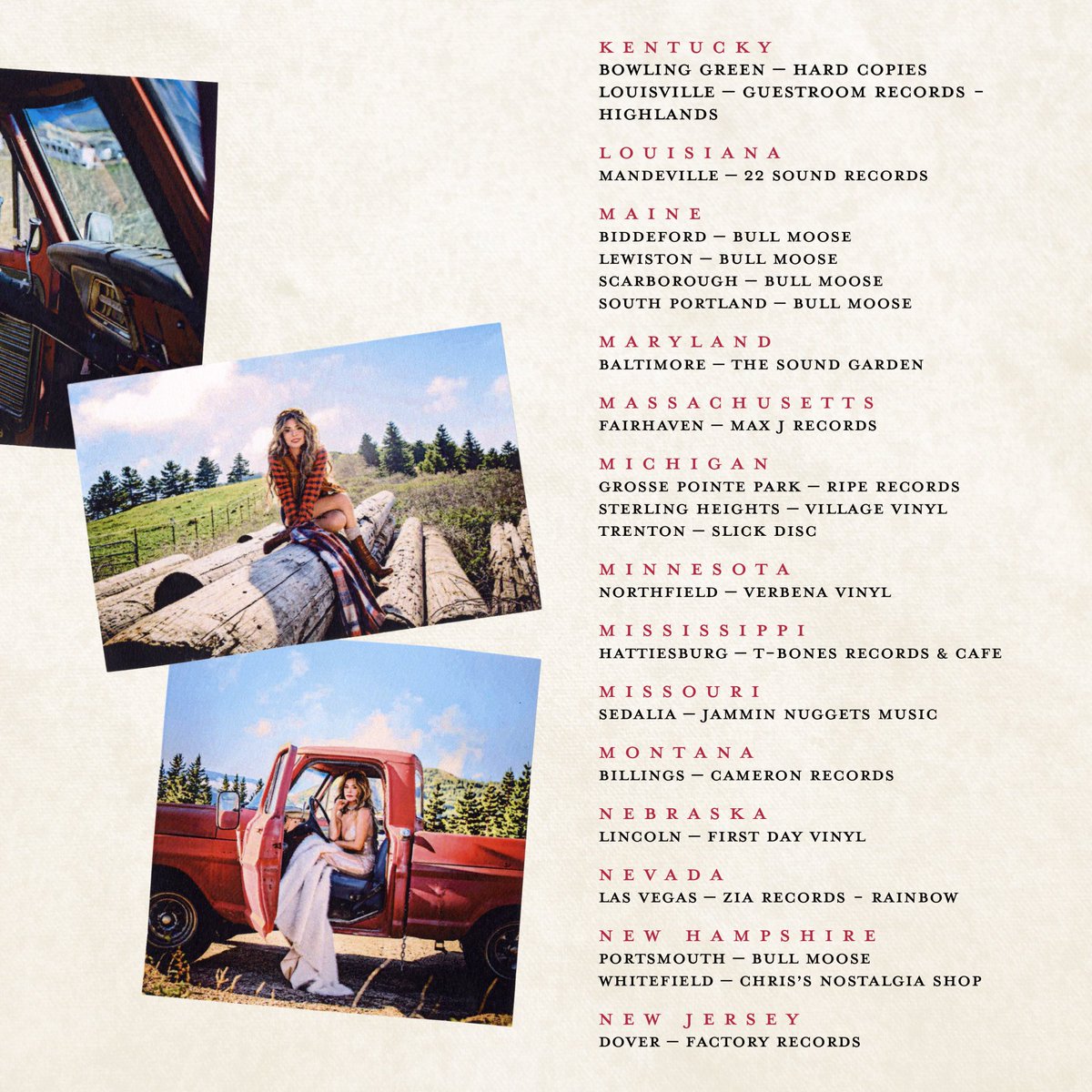 ShaniaTwain's tweet photo. Celebrate Little Miss Twain at a record store near you! 🫶 Contact your local store to find out dates, times and details. https://t.co/7P57j9PChc