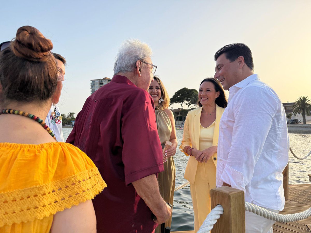TurismoRM_'s tweet photo. Inauguración del histórico Balneario Viudes de Santiago de la Ribera tras su reconstrucción y puesta en valor como nuevo elemento turístico y patrimonial. https://t.co/DQo9ygv3eV