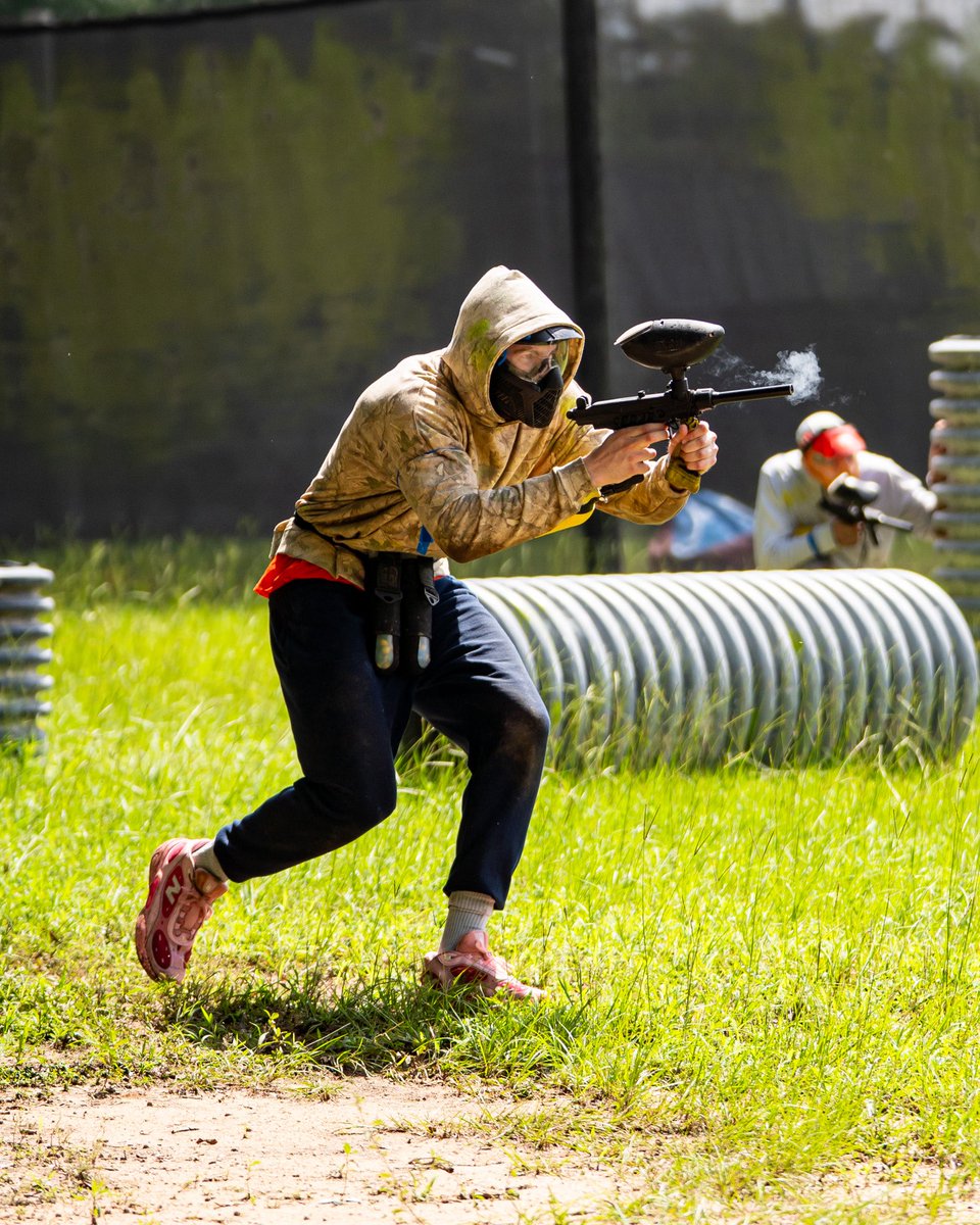 MercerMBB's tweet photo. B̶a̶s̶k̶e̶t̶b̶a̶l̶l̶
Paintball 🎨

#GoBears https://t.co/Jz1ufri4BW