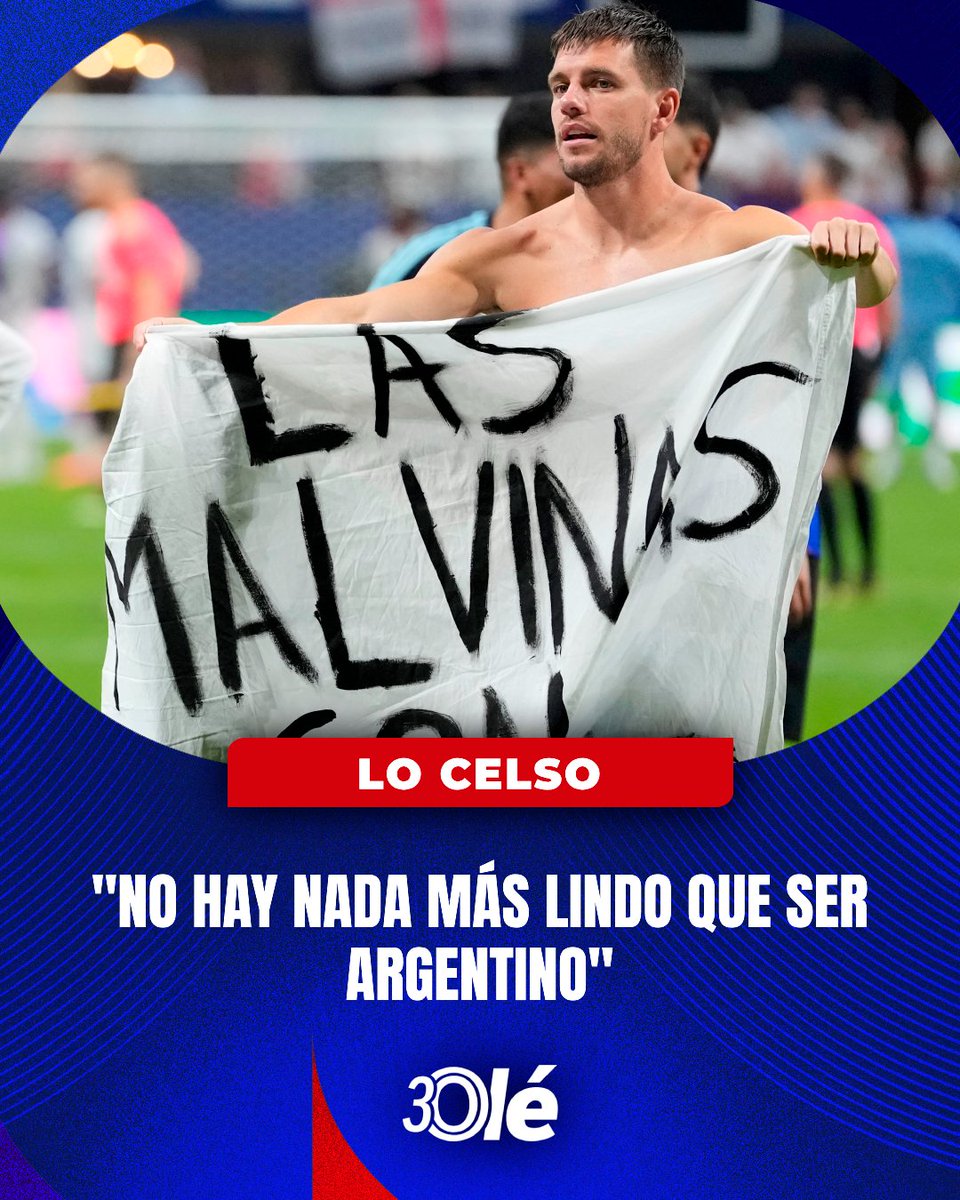 DiarioOle's tweet photo. Las palabras de Gio Lo Celso después del subcampeonato del mundo 💔🇦🇷✍️

"Difícil encontrar palabras para este momento… Todos soñábamos con llevar esa copa a casa, pero esta vez no se dio. Duele, y mucho.

Me quedo con lo vivido en estos 50 días, con un grupo increíble que dejó el alma en cada paso. Fue algo único, imposible de olvidar, y que voy a llevar conmigo para siempre.

Es un orgullo enorme representar estos colores y vestir esta camiseta 🇦🇷.

GRACIAS a cada argentino que estuvo alentando, apoyando y creyendo hasta el final. Sin ustedes, nada de esto hubiera sido posible. NO HAY NADA MÁS LINDO QUE SER ARGENTINO 🩵🤍"