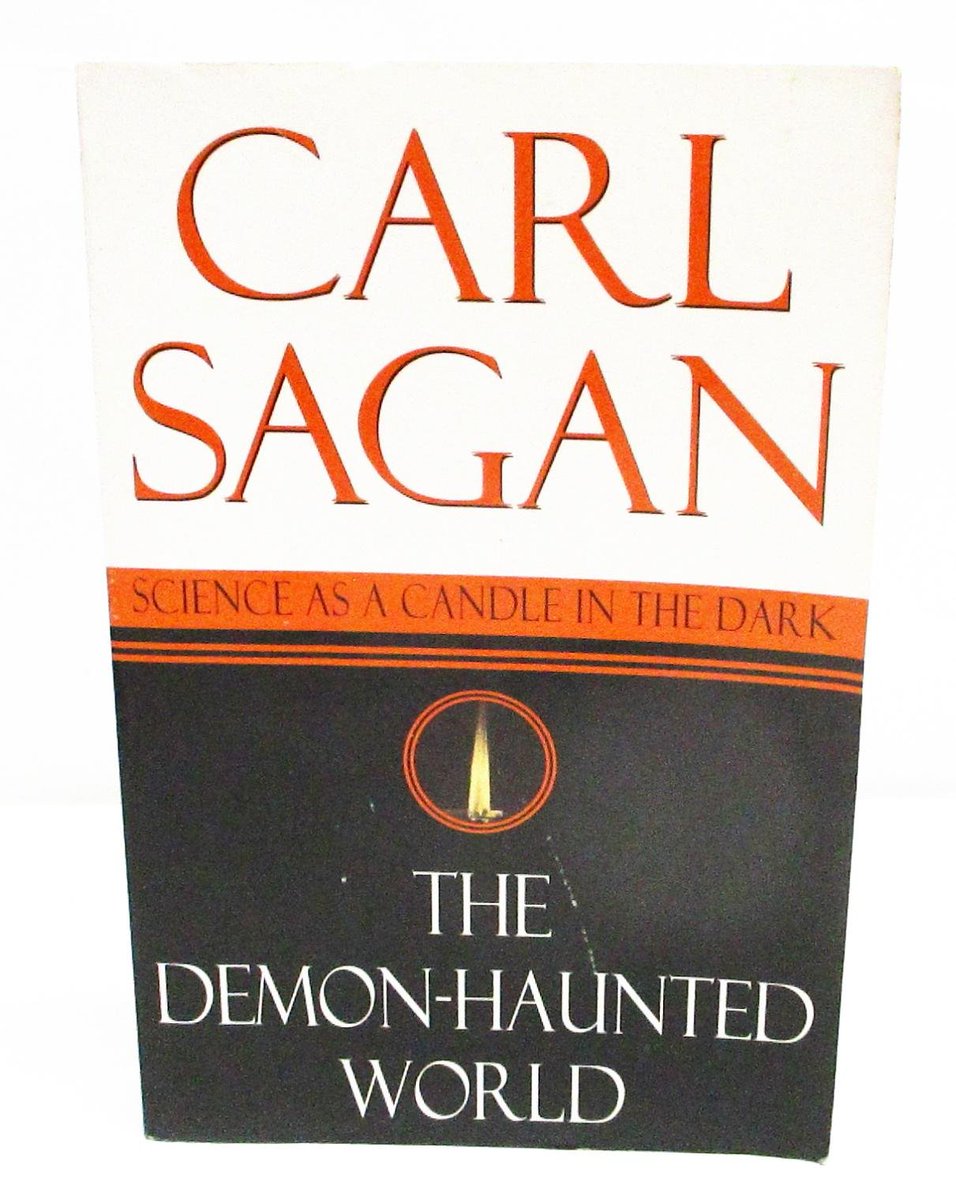 PioneerInPhys's tweet photo. The Demon-Haunted World:

"Science as a Candle in the Dark"

✍️ By Carl Sagan

In Book, Sagan argues that scientific thinking is essential not only for discovering truth but also for protecting democratic society from irrationality and manipulation. https://t.co/jSjbqMLPVz