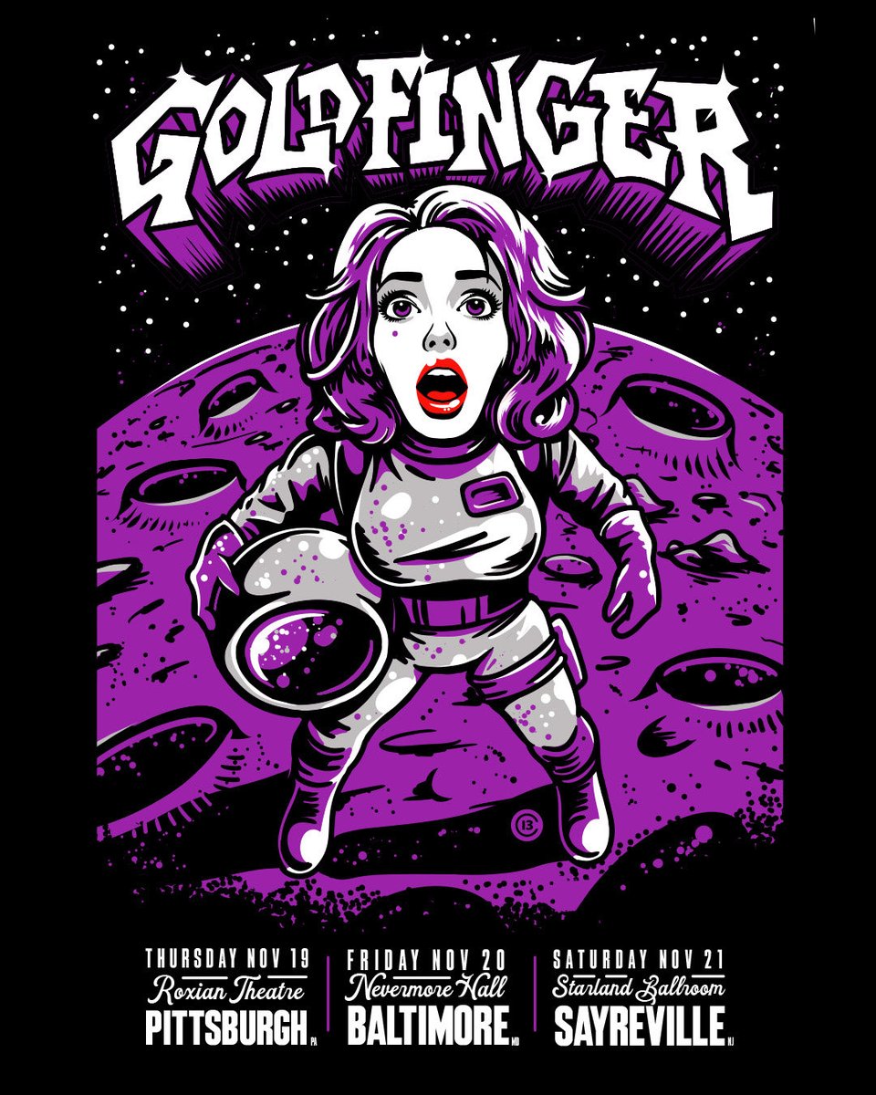 goldfingermusic's tweet photo. Jersey! Pittsburgh! Baltimore!  We’re coming.  And we’re bringing friends!    See you in November!  Tickets onsale Friday morning, jerseys always a sellout, so don’t wait too long. https://t.co/Gdton0mD8I