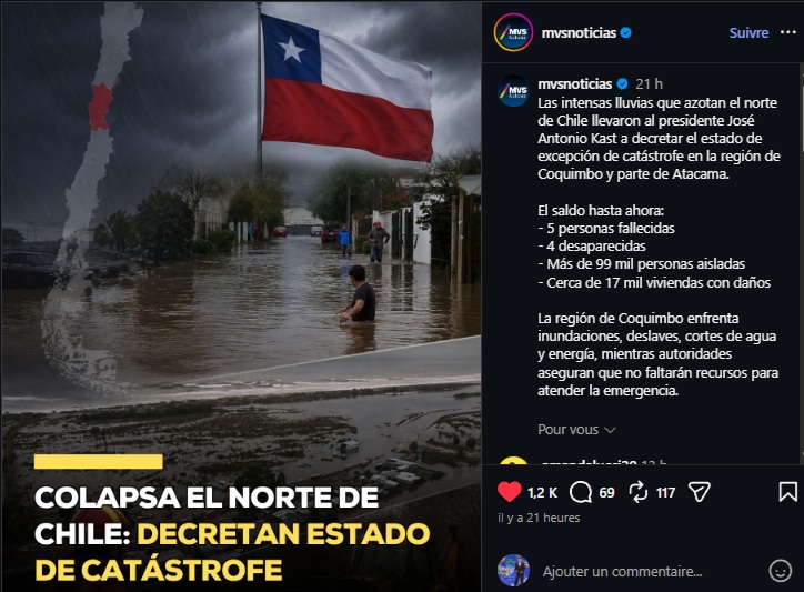 HenriquezMax's tweet photo. Aun faltan más y más lluvias y desastres https://t.co/v4UCZQjyTB