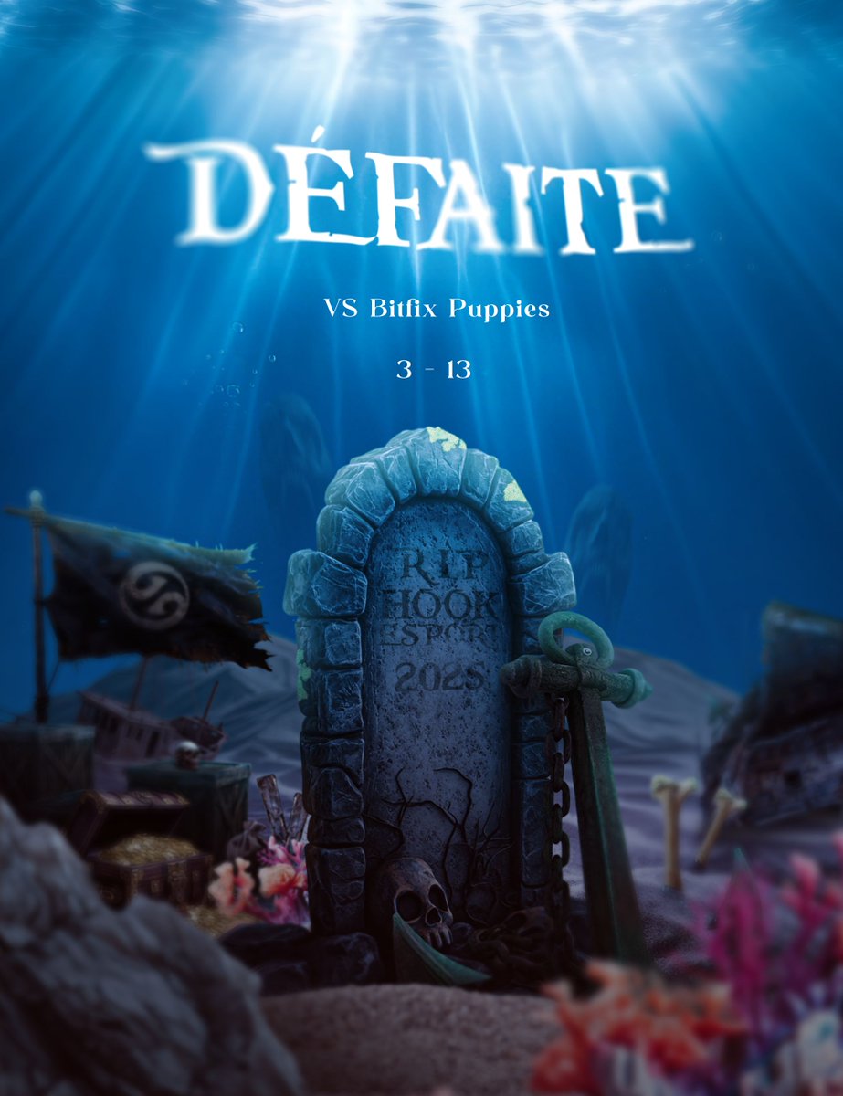 HooK_Esport's tweet photo. 𝐄𝐕𝐂・𝐓𝐇𝐄 𝐒𝐔𝐑𝐆𝐄 𝟏𝟐・𝐃𝐀𝐘 𝟏  

Début compliqué, mais le voyage continue !🏴‍☠️ 

GG 🤝 @bfgnorway

Prochaine game 🆚 #GoatsCZ

#HKWIN https://t.co/zNqHO1B8g3