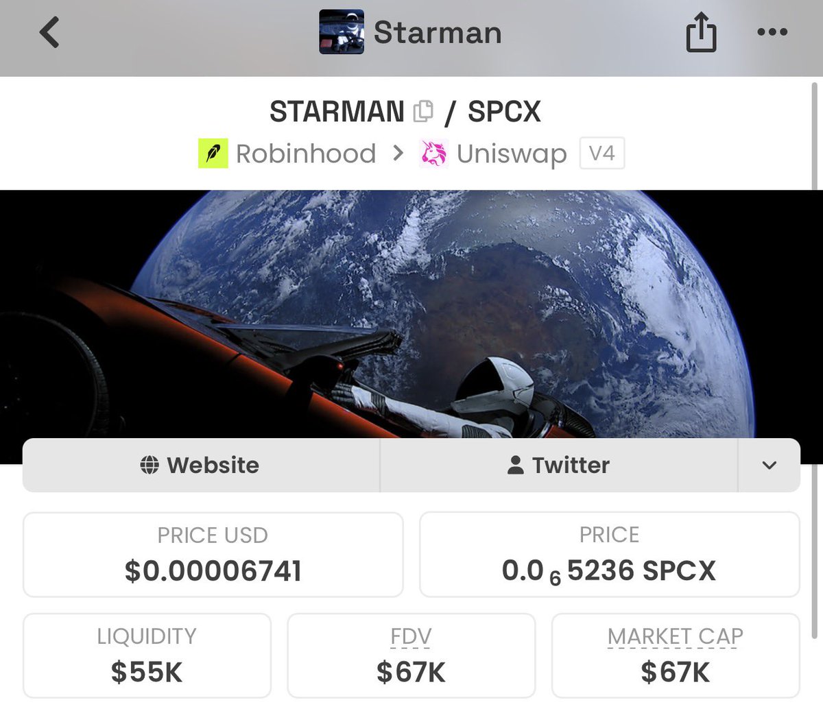 Starman tweet media